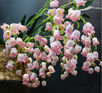 Orquídeas artificiales de 39" para jardín, balcón y terraza