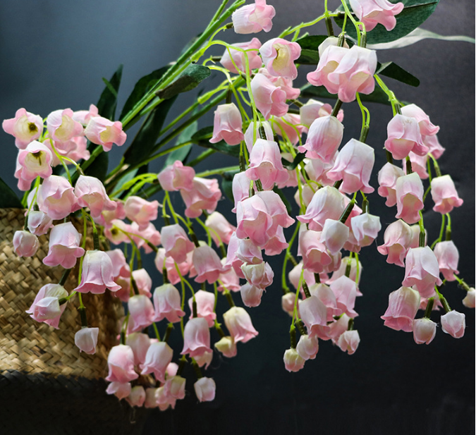 Orquídeas artificiales de 39" para jardín, balcón y terraza