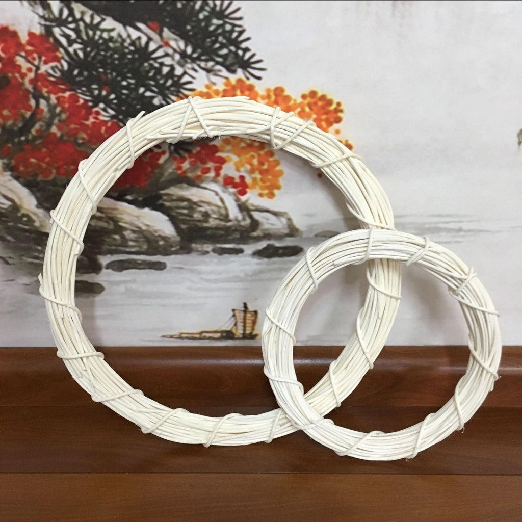 Flores artificiales 2 paquetes para arreglos florales y proyectos DIY - Blanco 16"