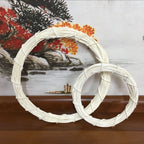 Flores artificiales 2 paquetes para arreglos florales y proyectos DIY - Blanco 16"
