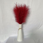 Pampas artificiales de 21" para decoración del hogar - Marrón 10pcs