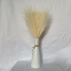 Pampas artificiales de 21" para decoración del hogar - Marrón 15pcs