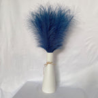 Pampas artificiales de 21" para decoración del hogar - Burdeos 10pcs