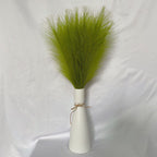 Pampas artificiales de 21" para decoración del hogar - Dark azul 15pcs