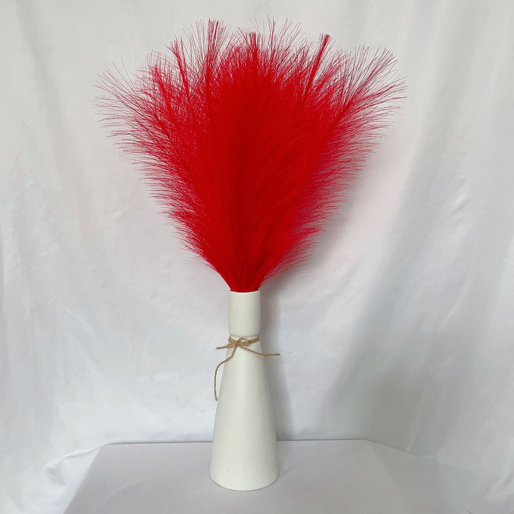 Pampas artificiales de 21" para decoración del hogar - Light gris 15pcs
