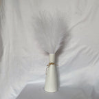 Pampas artificiales de 21" para decoración del hogar - Negro 10pcs