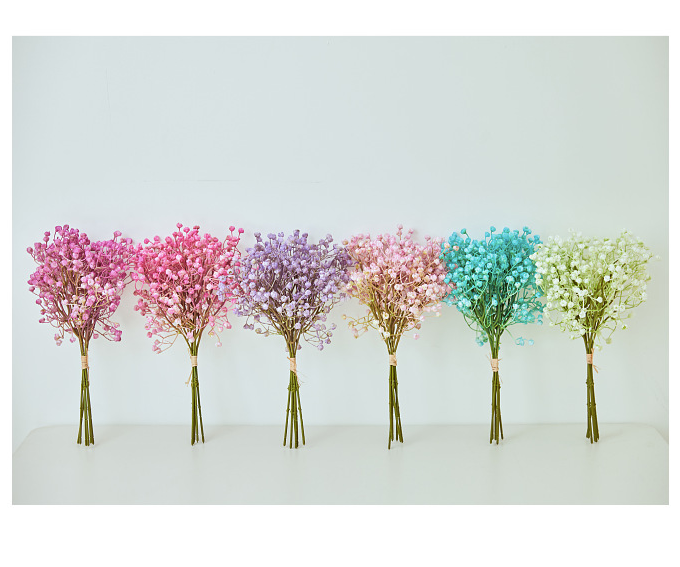 Paniculata artificial de 12" x 10" 6 piezas para bodas y eventos