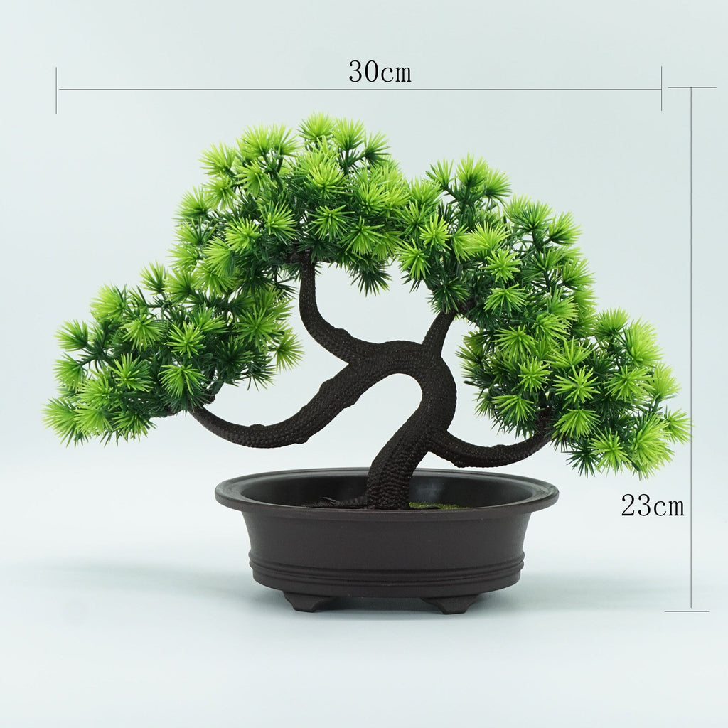 Ramas de pino artificiales de 9" para decoración de interiores