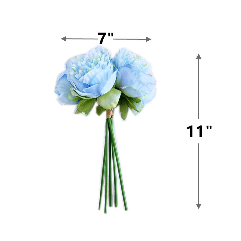Peonías artificiales de 11.8" para bodas y eventos