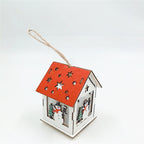 Adorno colgante artificial para arreglos florales y proyectos DIY - Snowman