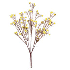 Paniculata artificial con resistencia a los rayos UV de 14" x 8" para jardín, balcón y terraza - Morado