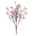 Paniculata artificial con resistencia a los rayos UV de 14" x 8" para jardín, balcón y terraza - Amarillo