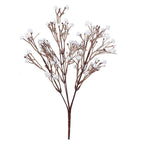 Paniculata artificial con resistencia a los rayos UV de 14" x 8" para jardín, balcón y terraza - Rojo