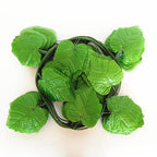 Corona o guirnalda artificial para bodas y eventos - Verde 12 piezas
