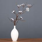 Rama de Flores de Cerezo Artificial, 87 cm, Decoración Interior Estilo Rural y Lujoso