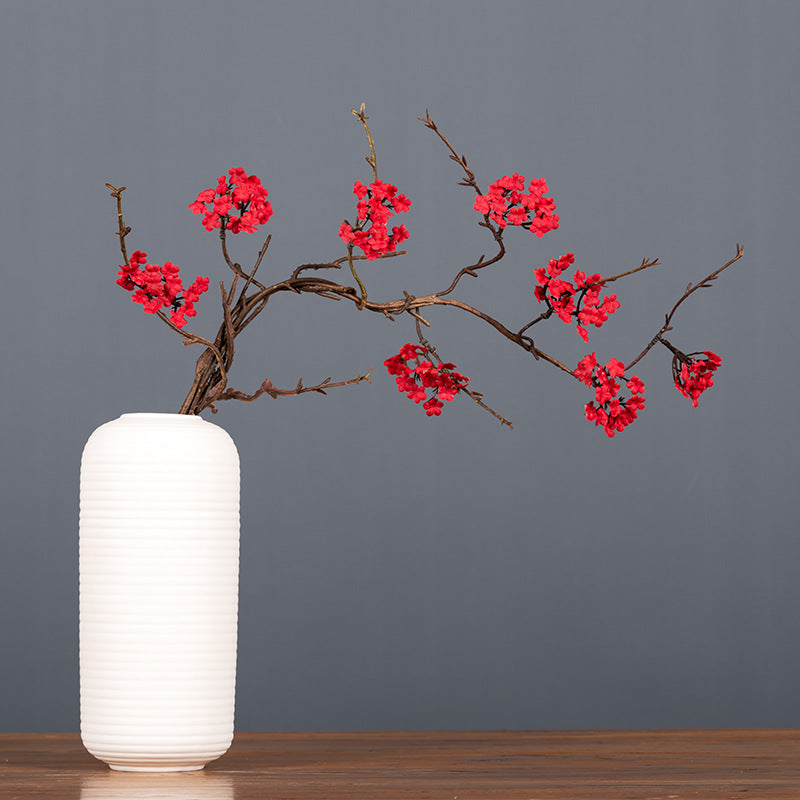 Rama de Flores de Cerezo Artificial, 87 cm, Decoración Interior Estilo Rural y Lujoso