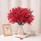 Paniculata artificial con tacto real de 19" x 30" 15 piezas para bodas y eventos