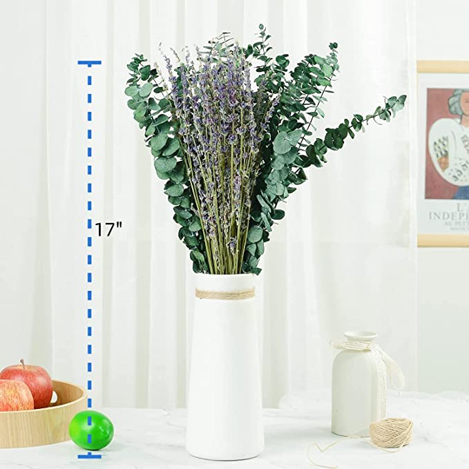 Lavanda artificial de 17" 15 piezas para decoración de otoño