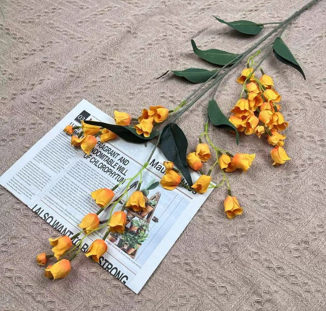 Orquídeas artificiales de 39" para jardín, balcón y terraza
