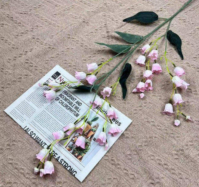 Orquídeas artificiales de 39" para jardín, balcón y terraza
