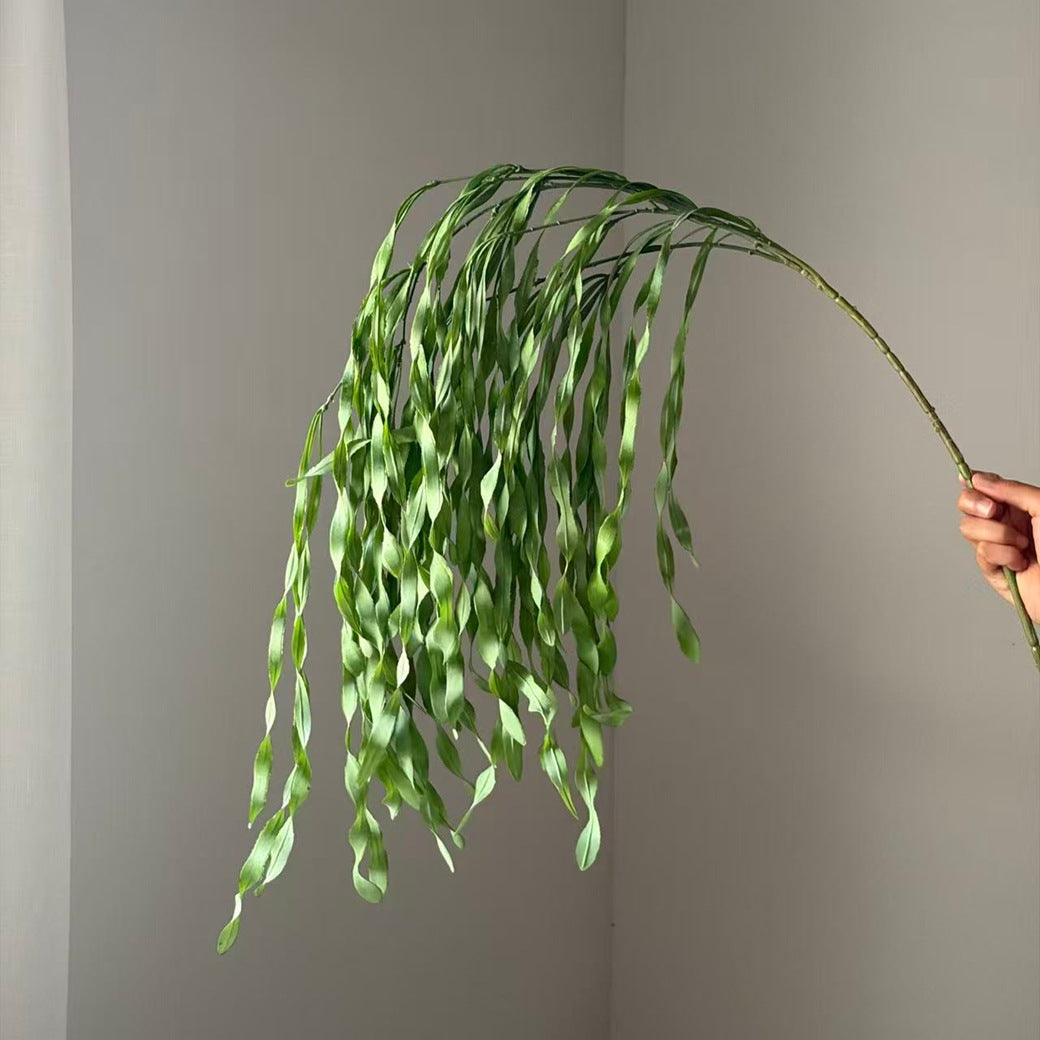 Planta Artificial de Algas Marinas 130 cm, Realista y Elegante, Decoración para el Hogar, Bodas, Eventos, Jarrones, Estilo Cottagecore
