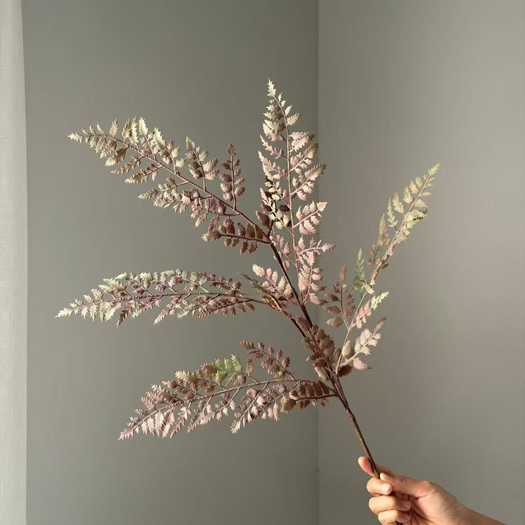 Rama de Hojas Verdes de Alta Calidad 71 cm, Planta Artificial Realista, Ideal para Decoración del Hogar, Bodas y Eventos