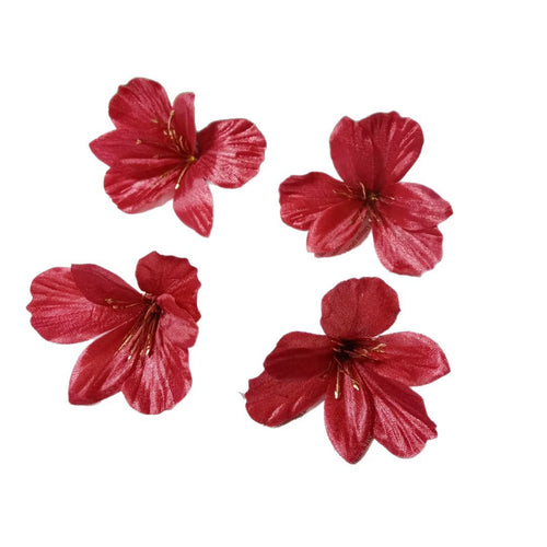 8cm Lirio Artificial Realista, Flores de Boutonnière para Bodas, Decoración del Hogar, Regalos Personalizados, DIY