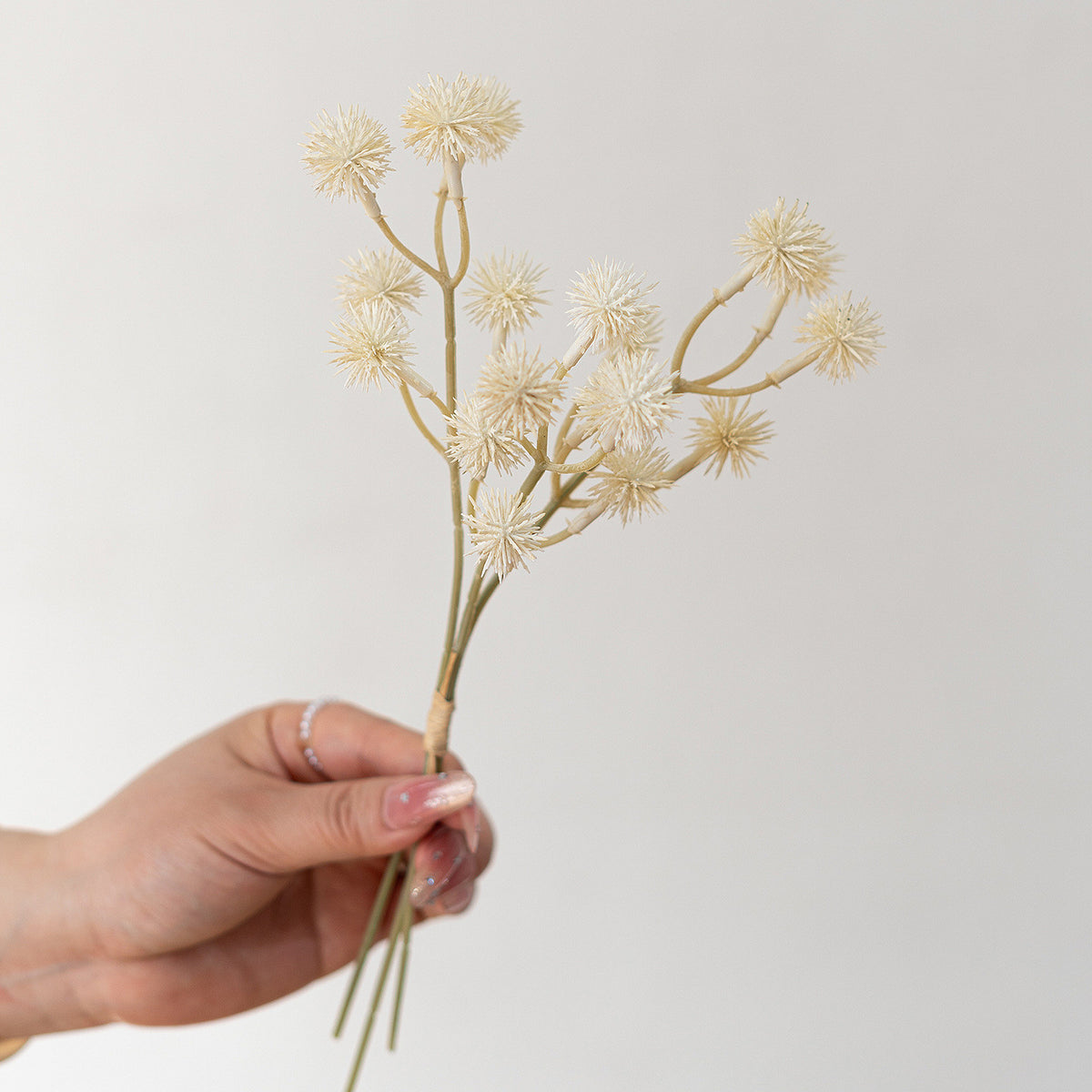 Ramo de Castañas de Indias Falsas de 28 cm, Plástico, Decoración de Otoño, Vintage, para Hogar, Escaparates, Bodas y Eventos