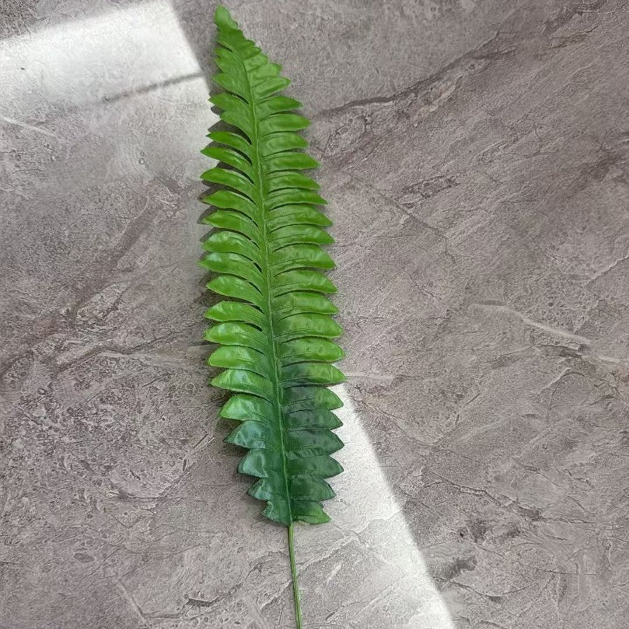Hojas de Helecho Persa Artificial, 44cm, Plástico, Realista para Decoración de Hogar, Boda, Eventos, 20 Unidades