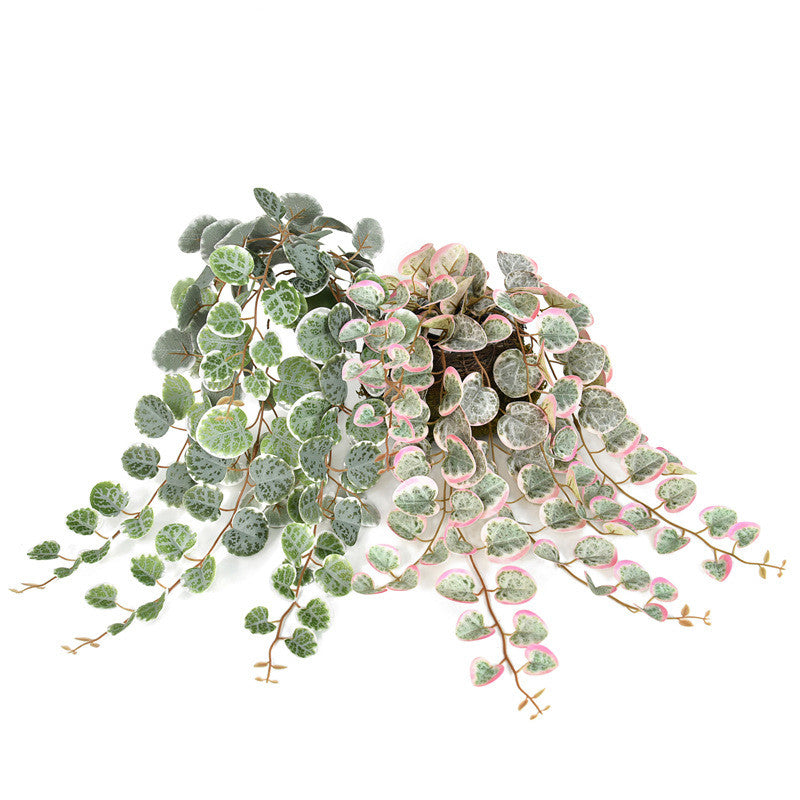 Planta Artificial Colgante de Eucalipto Hoja de Dinero, 126 Hojas, 47 cm, Realista para Decoración de Hogar, Boda, Eventos, Tiendas