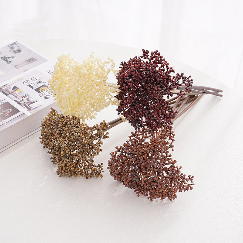 Ramo de Flores Artificiales de Piña de Ananás, 25 cm, Realista, Decoración de Hogar, Bodas, Eventos, Fotografía, Regalos