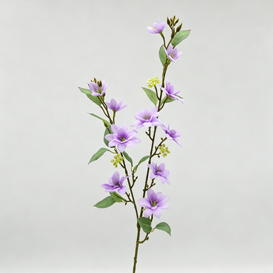 Rama de Flores Artificiales de Jazmín, 72 cm de Altura, Decoración Moderna para Bodas y Hogar