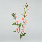 Rama de Flores Artificiales de Jazmín, 72 cm de Altura, Decoración Moderna para Bodas y Hogar