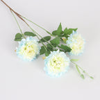 Ramo de 3 Peonías Marroquíes Artificiales de Seda 78cm - Decoración para Bodas, Fiesta y Hogar