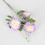 Ramo de 3 Peonías Marroquíes Artificiales de Seda 78cm - Decoración para Bodas, Fiesta y Hogar
