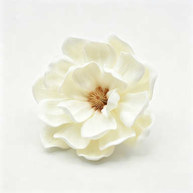 Flores Artificiales de Magnolia EVA, Diámetro de 13 cm, Altura 7 cm, para Bodas, Decoración de Eventos, DIY