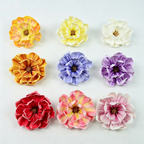 Flores Artificiales de Magnolia EVA, Diámetro de 13 cm, Altura 7 cm, para Bodas, Decoración de Eventos, DIY