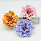 Flores Artificiales de Magnolia EVA, Diámetro de 13 cm, Altura 7 cm, para Bodas, Decoración de Eventos, DIY