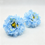 Flores artificiales de peonía, cabezas sueltas de seda, 14 cm diámetro, pack de 3, decoración bodas DIY ramos y centros de mesa