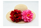 Flores artificiales de peonía, cabezas sueltas de seda, 14 cm diámetro, pack de 3, decoración bodas DIY ramos y centros de mesa