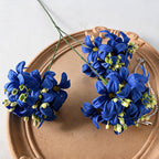 Hortensia artificial de seda para boda, 3 cabezas, 70 cm de altura, decoración de evento y mesa, sin maceta