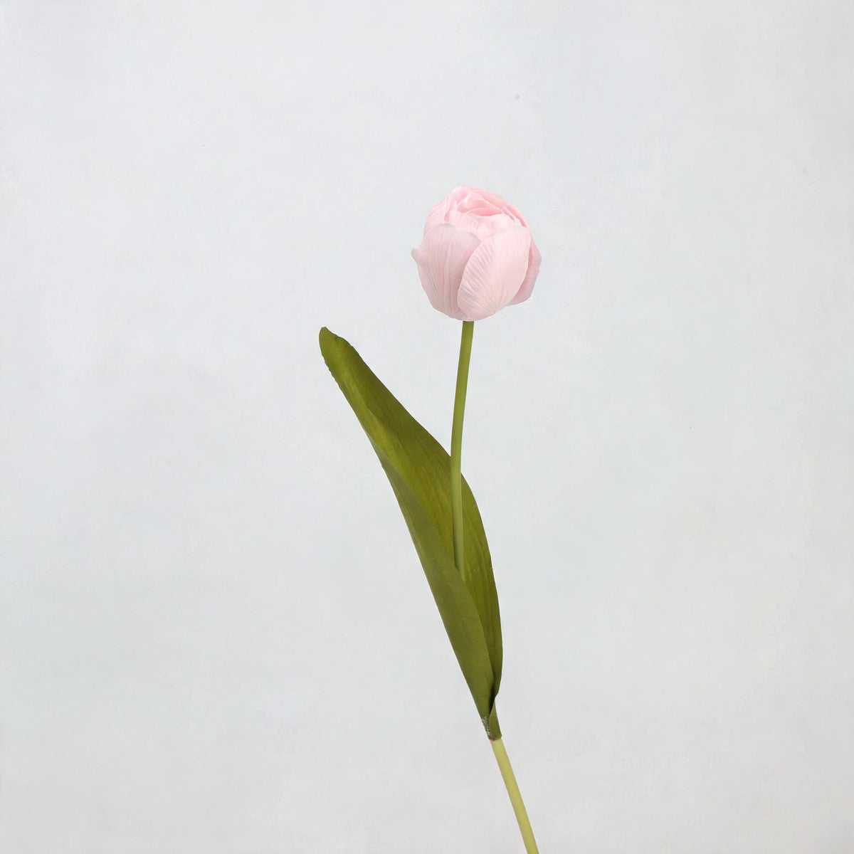 Tulipán artificial de látex realista, 46 cm, tallo flexible, diseño único para decoración del hogar, 6 colores disponibles
