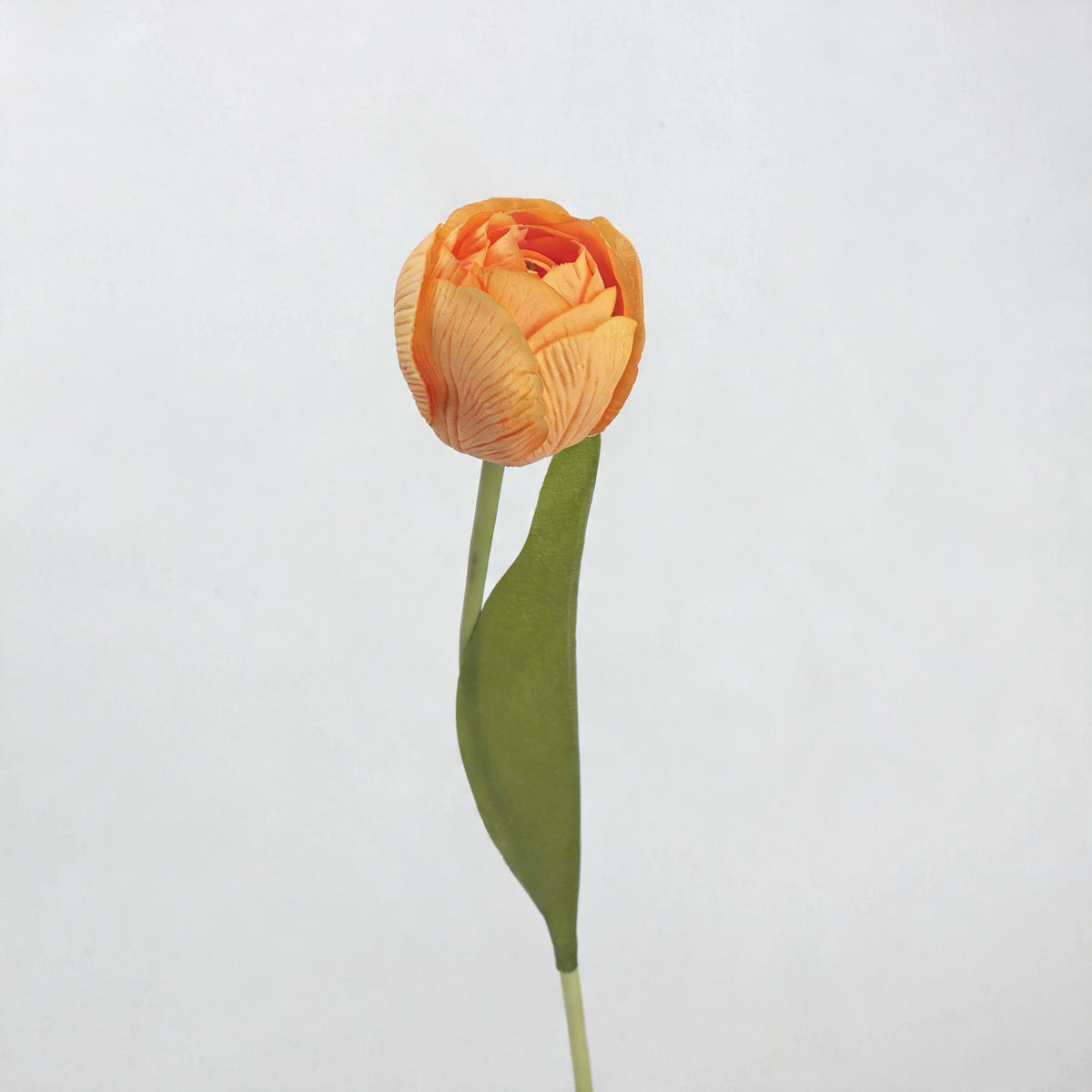 Tulipán artificial de látex realista, 46 cm, tallo flexible, diseño único para decoración del hogar, 6 colores disponibles