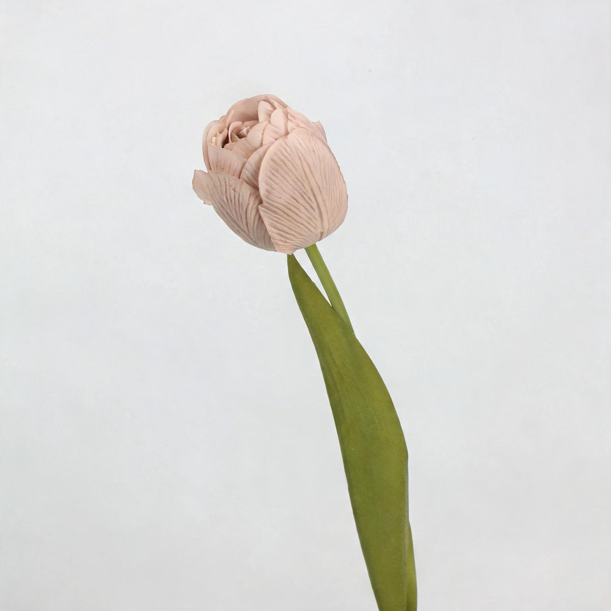 Tulipán artificial de látex realista, 46 cm, tallo flexible, diseño único para decoración del hogar, 6 colores disponibles