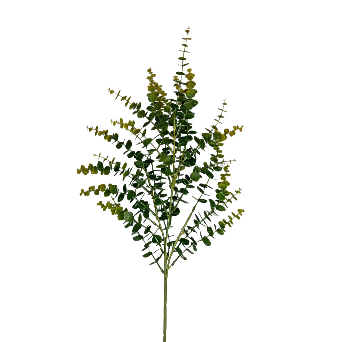 Ramo de eucalipto artificial 80 cm, decoración realista para hogar y eventos, sin maceta, material mixto