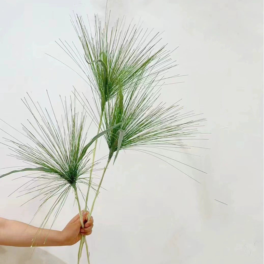Planta artificial de fuente de agua 92 cm, PE/PVC, en maceta, ideal para interior y exterior, decoración realista