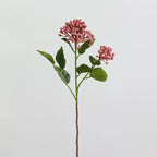 Hortensia artificial de seda, ramo de 2 flores, 54 cm, decoración moderna para hogar, hotel o escaparate