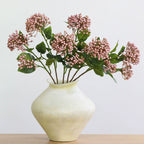 Hortensia artificial de seda, ramo de 2 flores, 54 cm, decoración moderna para hogar, hotel o escaparate