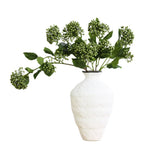 Hortensia artificial de seda, ramo de 2 flores, 54 cm, decoración moderna para hogar, hotel o escaparate