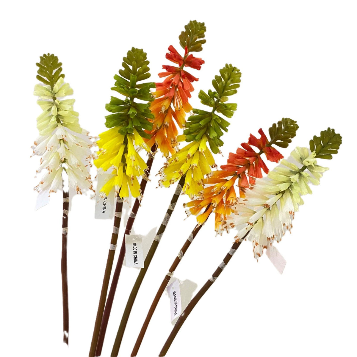 Flor Artificial de Lirio de Antorcha, 70 cm, Decoración Elegante para Hogar, Hoteles y Escaparates
